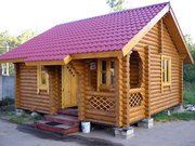 Строительство деревянной бани в Одессе ВЫГОДНО!!!